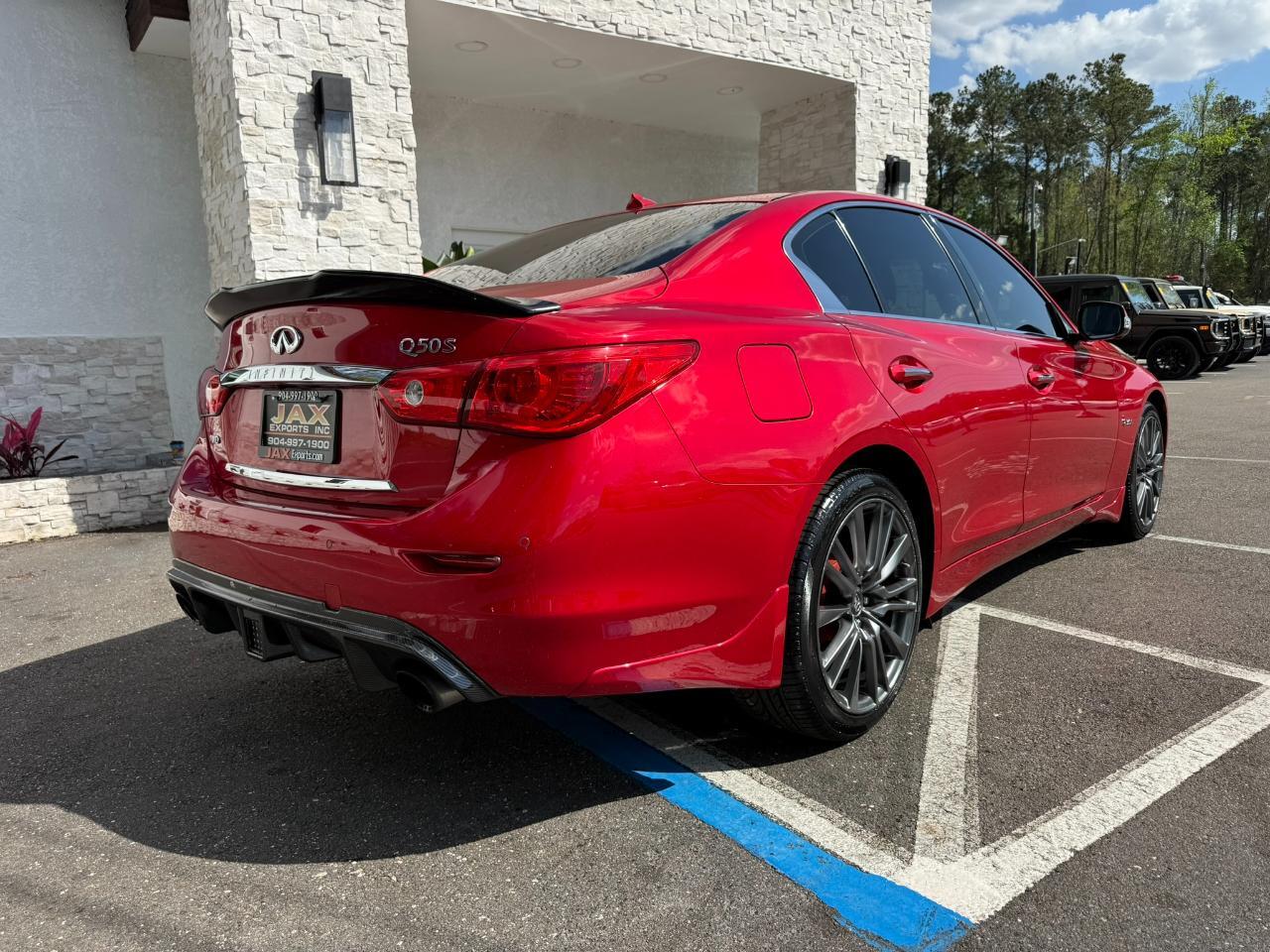 2017 Infiniti Q50 Red Sport 400 AWD Jacksonville FL