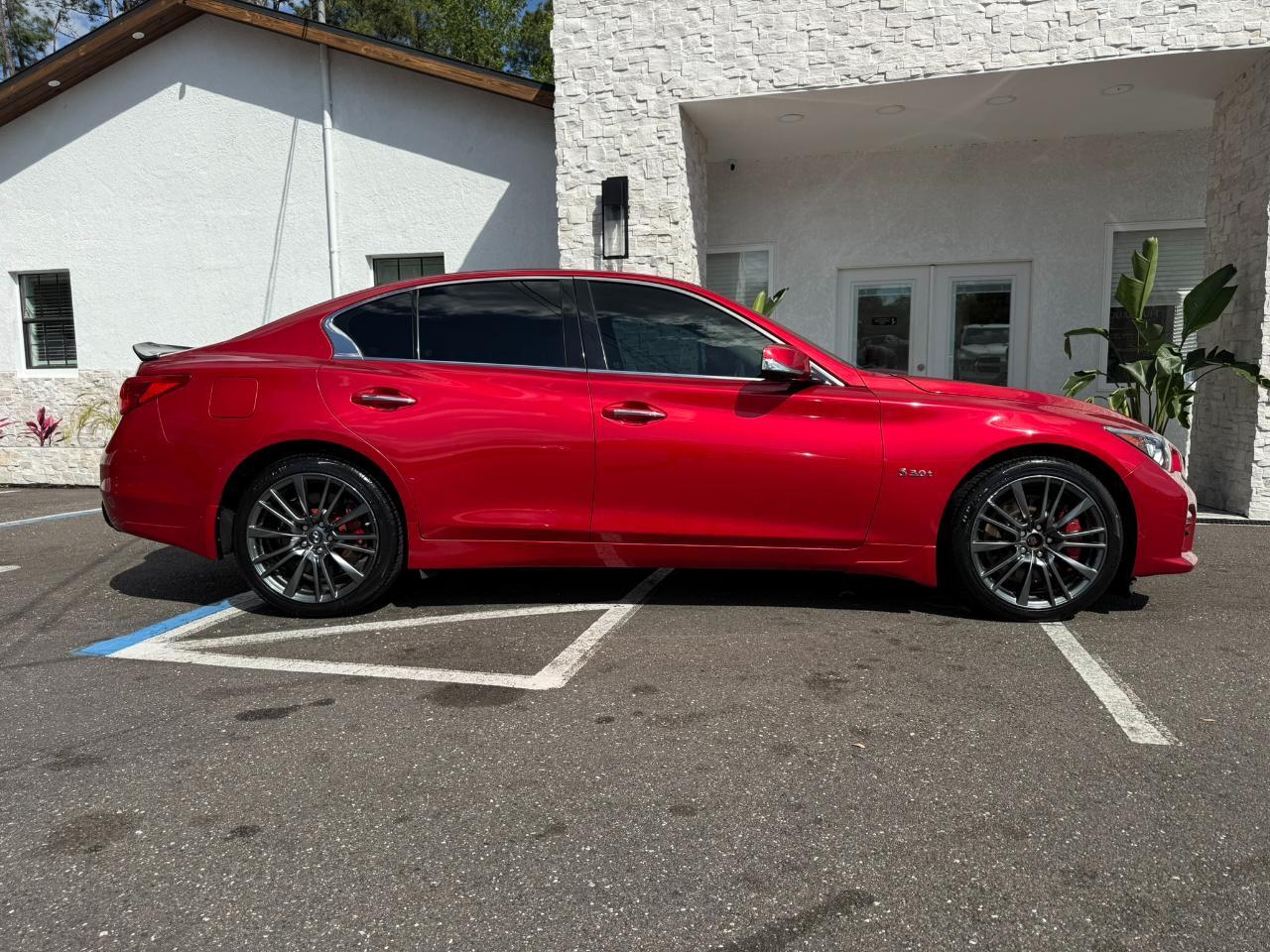 2017 Infiniti Q50 Red Sport 400 AWD Jacksonville FL