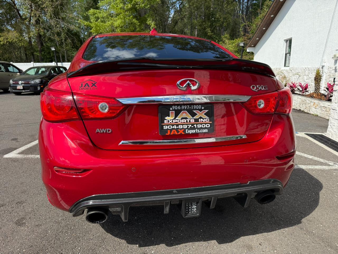 2017 Infiniti Q50 Red Sport 400 AWD Jacksonville FL