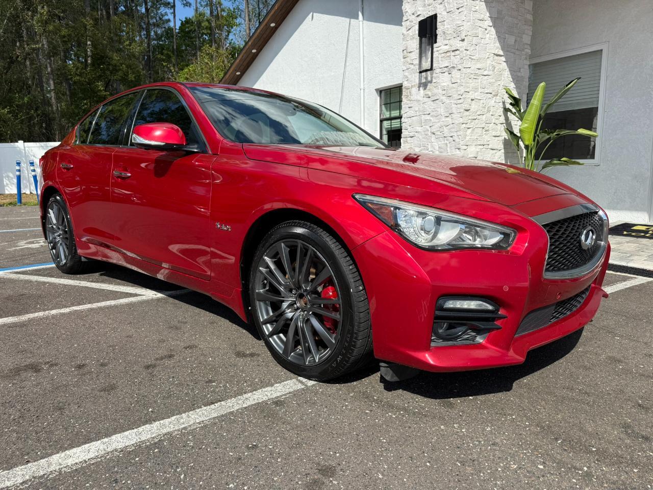 2017 Infiniti Q50 Red Sport 400 AWD Jacksonville FL