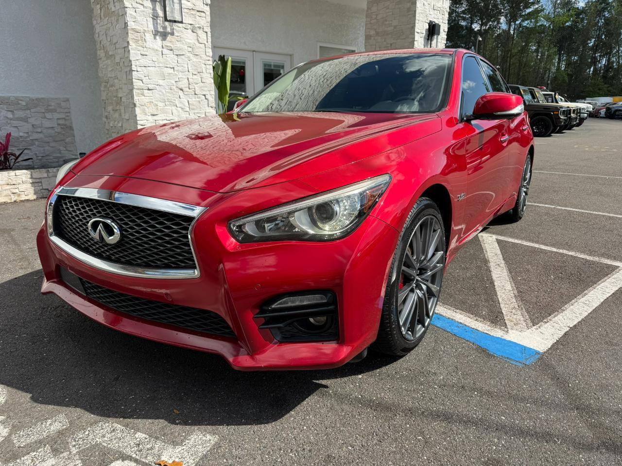 2017 Infiniti Q50 Red Sport 400 AWD Jacksonville FL
