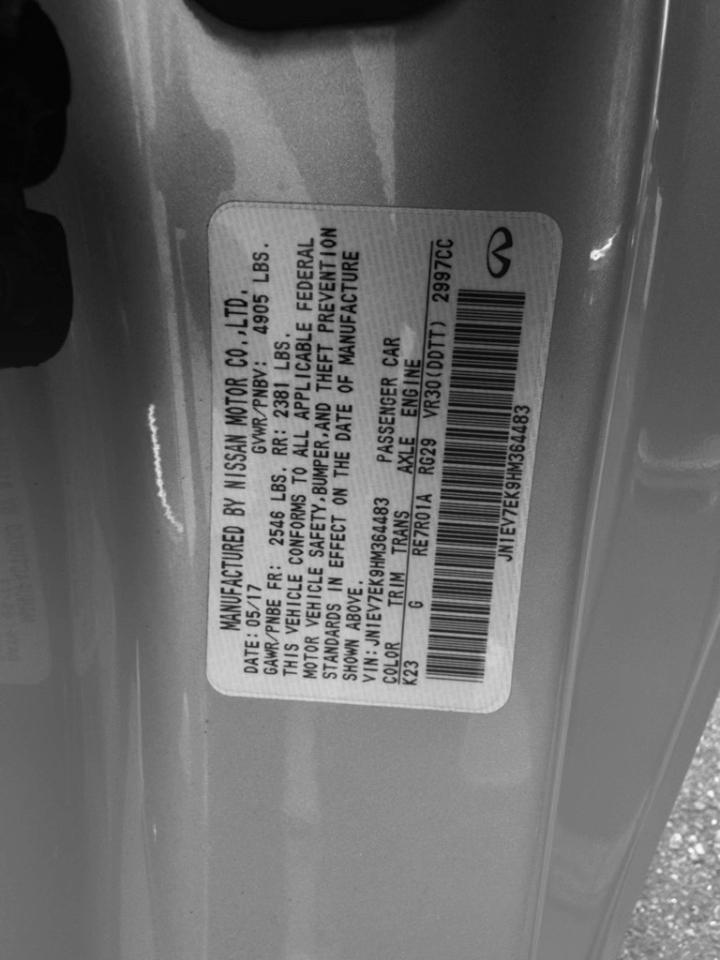 2017 Infiniti Q60 3.0t Premium RWD Jacksonville FL