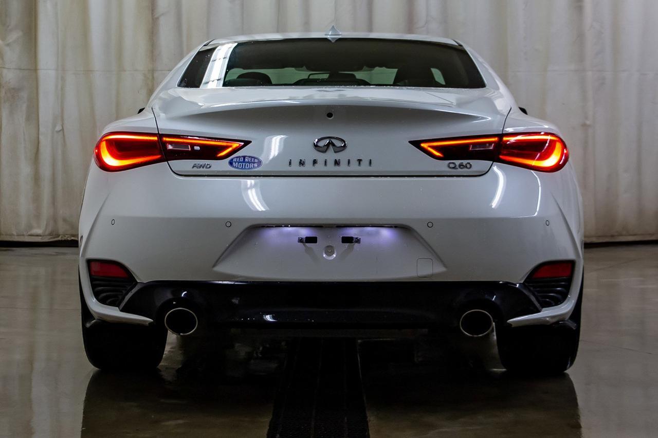 2017 Infiniti Q60 AWD 2.0T Leather Roof Nav BCam Red Deer AB