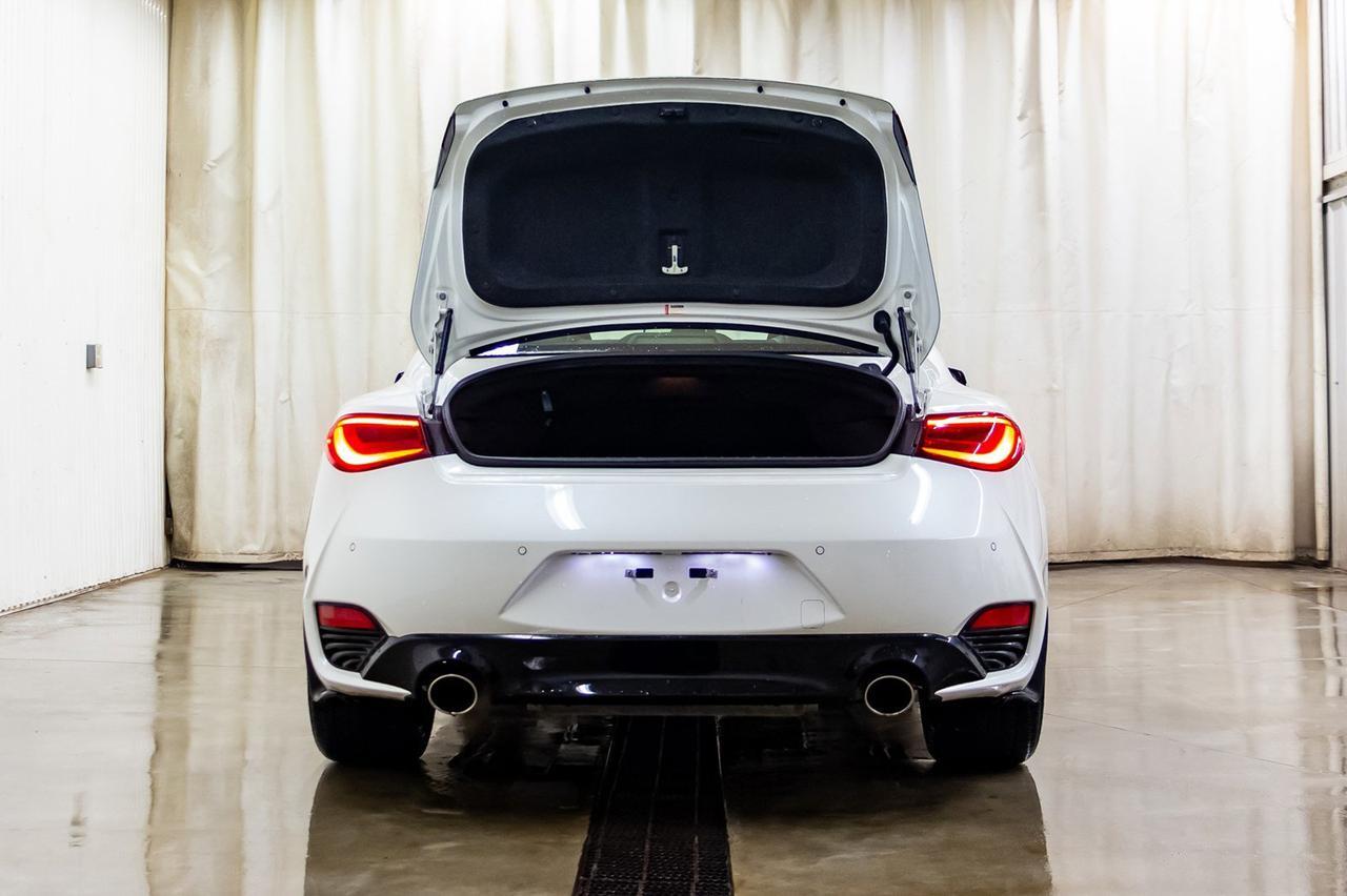 2017 Infiniti Q60 AWD 2.0T Leather Roof Nav BCam Red Deer AB