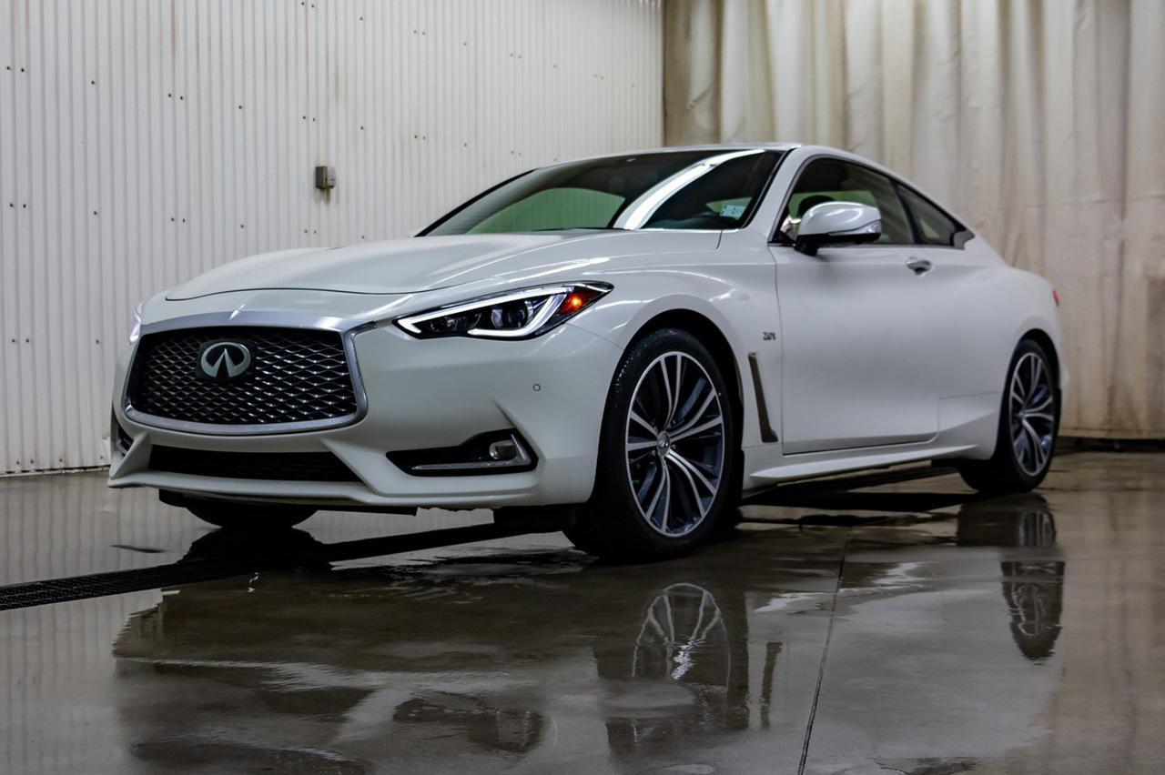 2017 Infiniti Q60 AWD 2.0T Leather Roof Nav BCam Red Deer AB