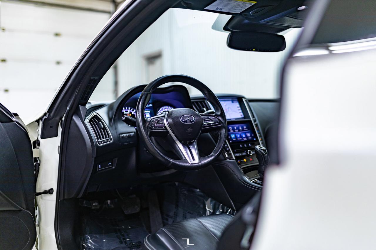 2017 Infiniti Q60S AWD 3.0T Sport Coupe Leather Roof Nav BCam Red Deer AB