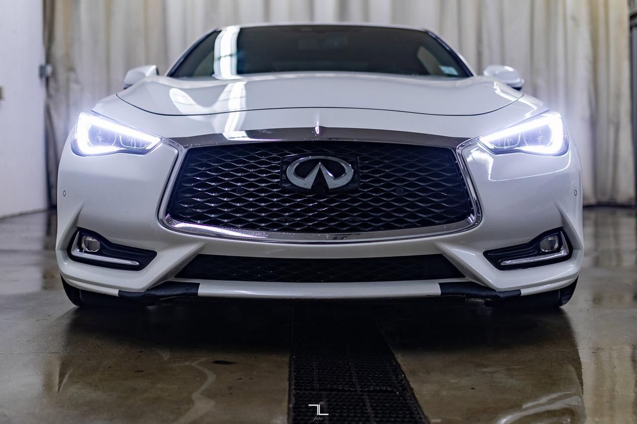 2017 Infiniti Q60S AWD 3.0T Sport Coupe Leather Roof Nav BCam Red Deer AB