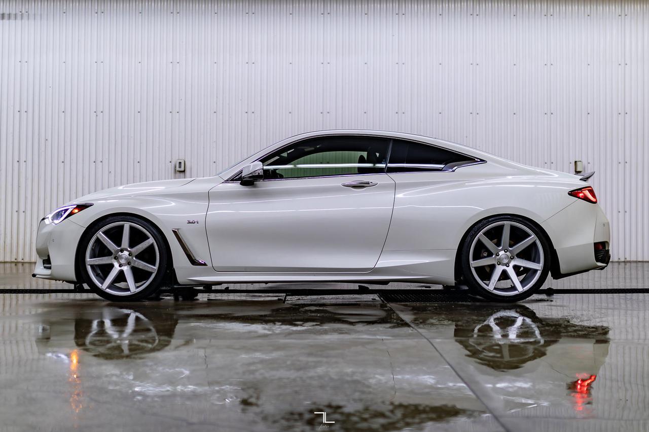 2017 Infiniti Q60S AWD 3.0T Sport Coupe Leather Roof Nav BCam Red Deer AB