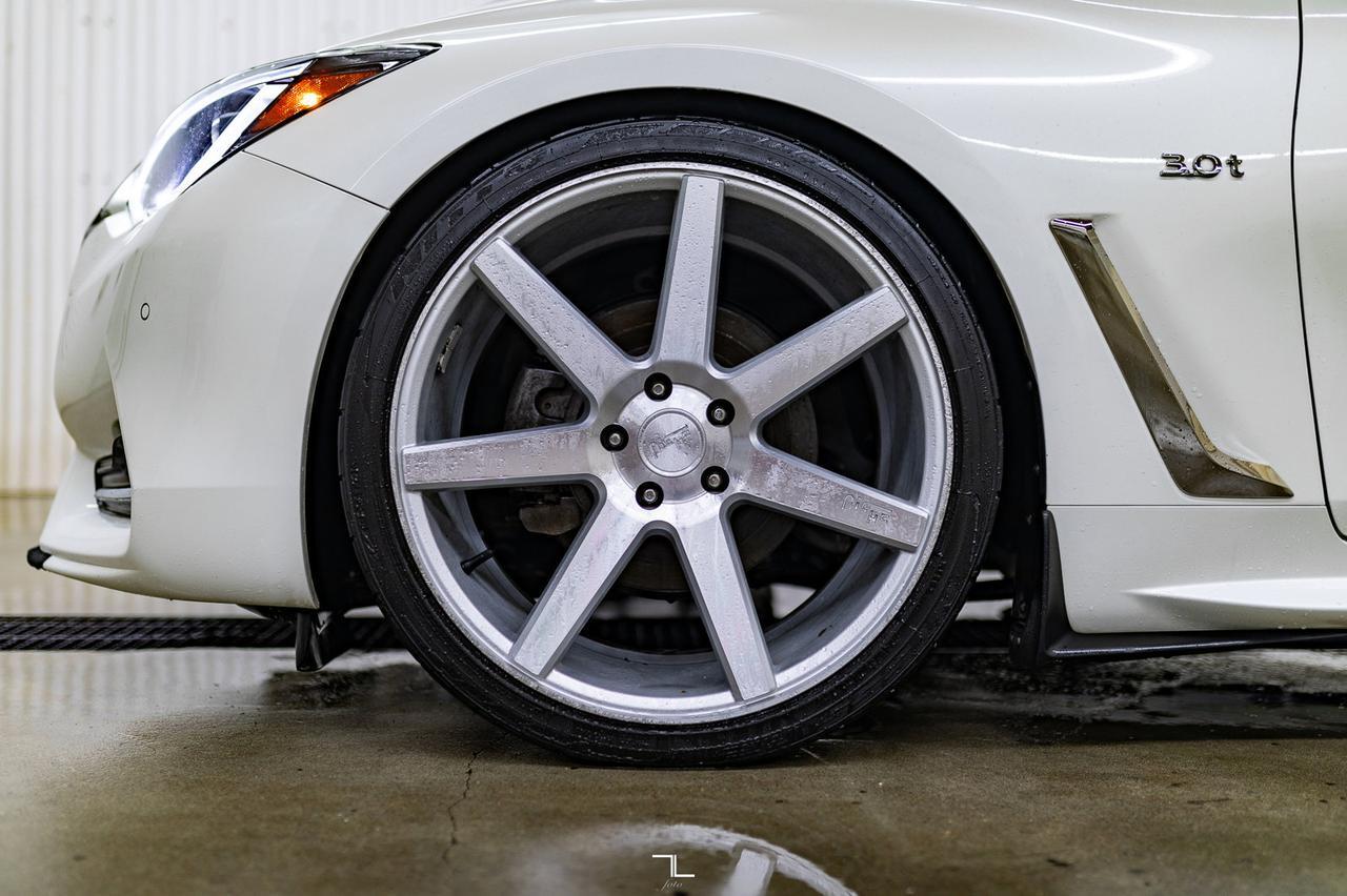 2017 Infiniti Q60S AWD 3.0T Sport Coupe Leather Roof Nav BCam Red Deer AB