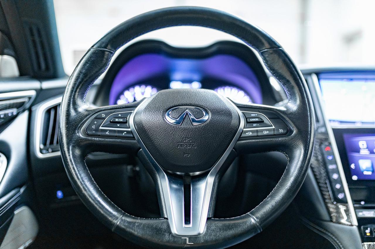 2017 Infiniti Q60S AWD 3.0T Sport Coupe Leather Roof Nav BCam Red Deer AB