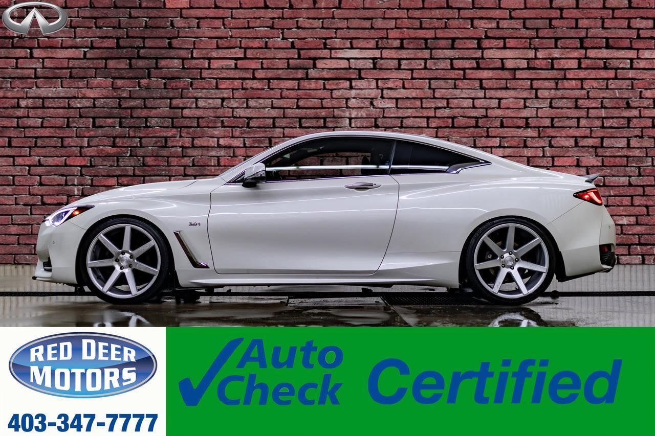 2017 Infiniti Q60S AWD 3.0T Sport Coupe Leather Roof Nav BCam