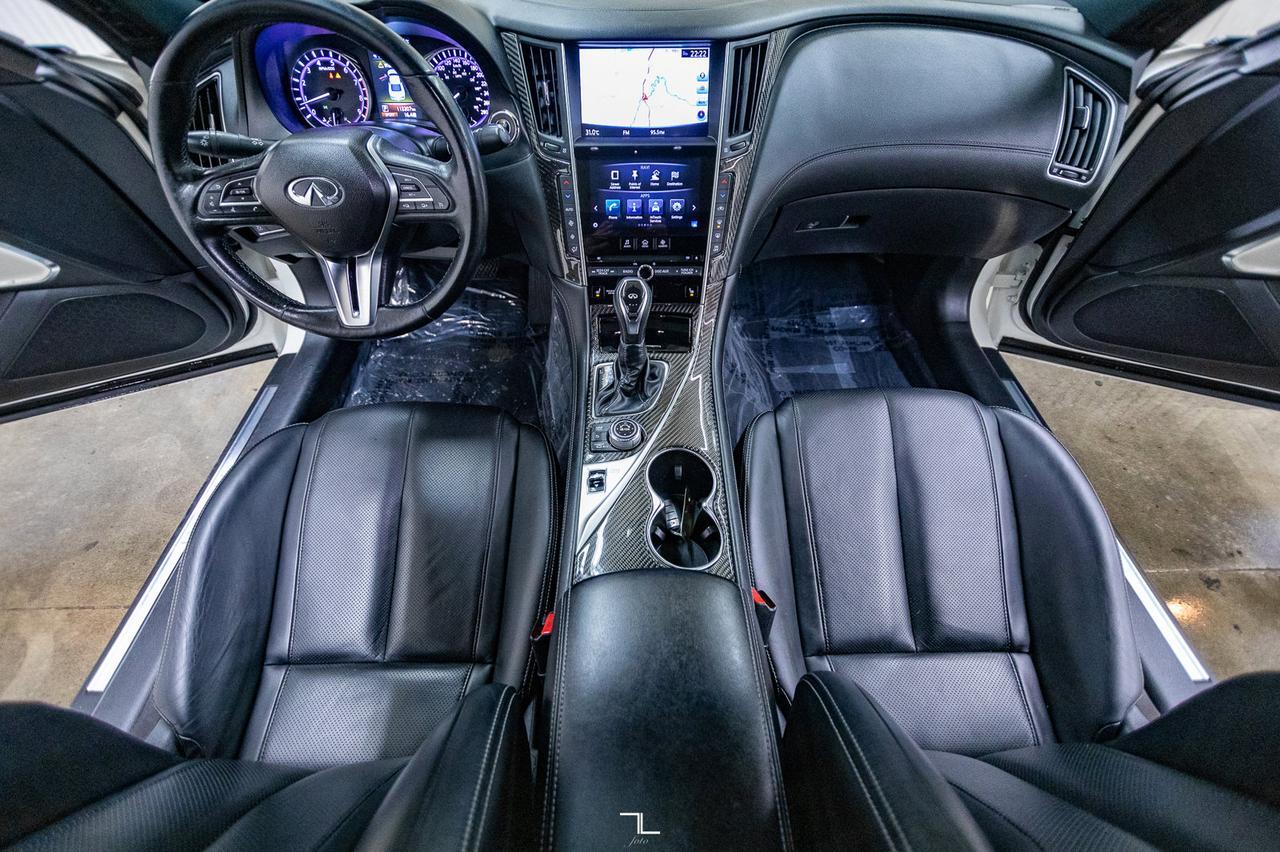 2017 Infiniti Q60S AWD 3.0T Sport Coupe Leather Roof Nav BCam Red Deer AB