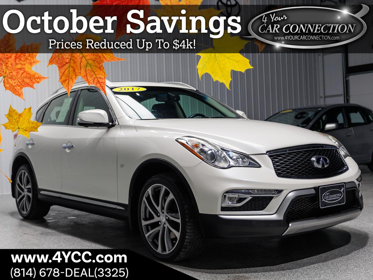 2017 Infiniti QX50 AWD NAV