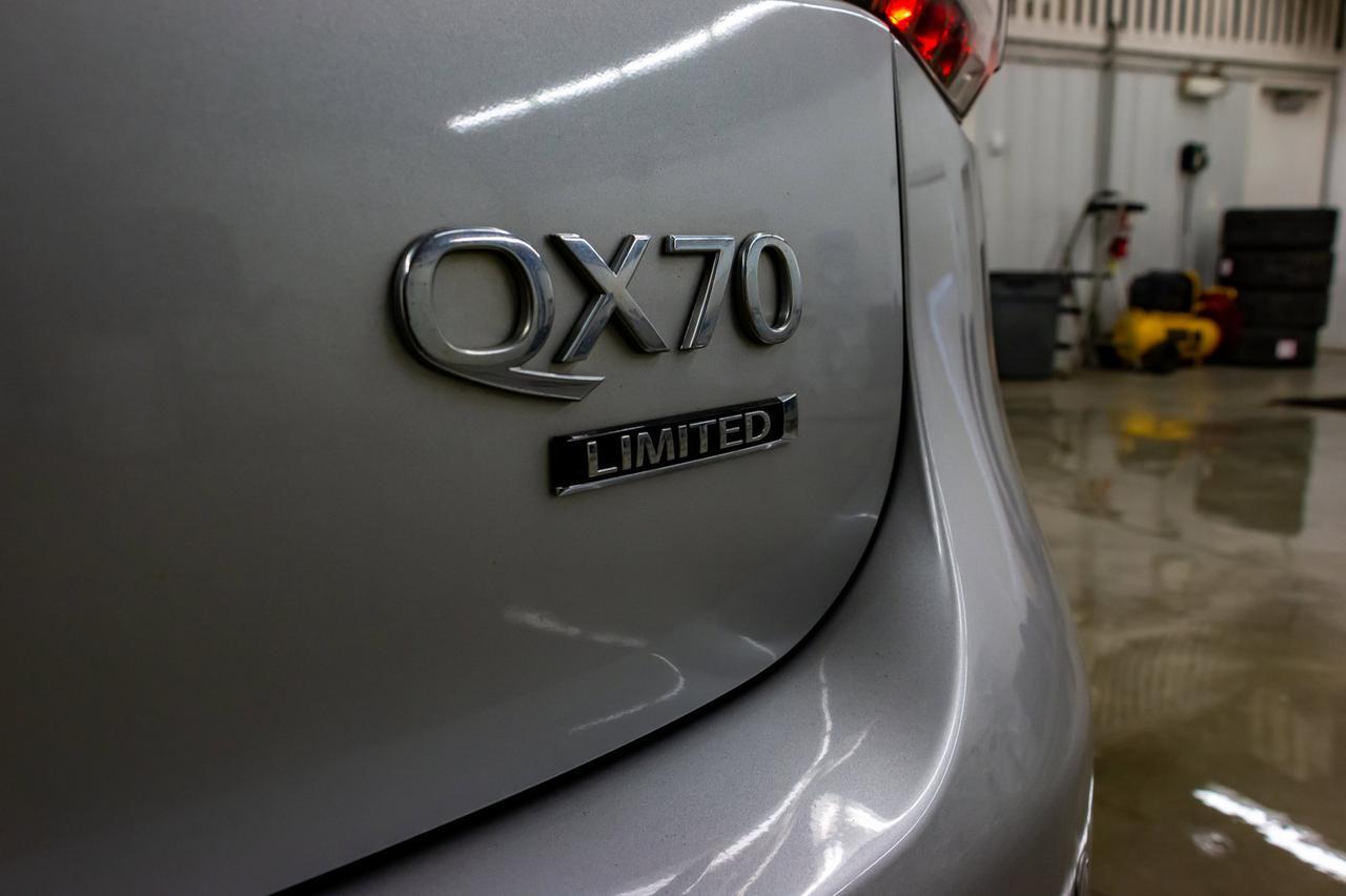 2017 Infiniti QX70 AWD Limited Leather Roof Nav BCam Red Deer AB