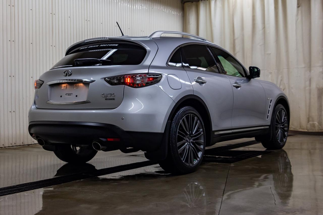 2017 Infiniti QX70 AWD Limited Leather Roof Nav BCam Red Deer AB