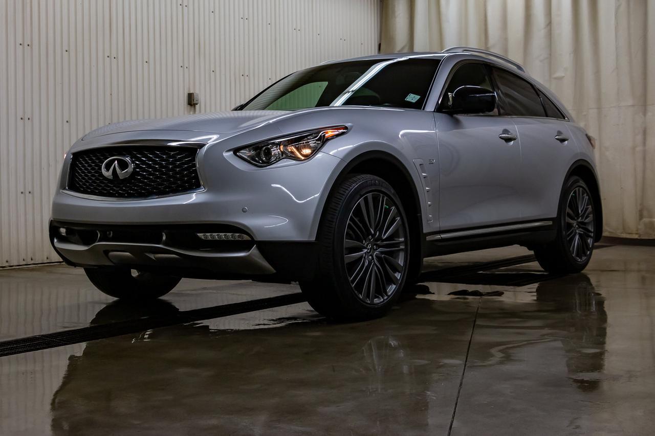 2017 Infiniti QX70 AWD Limited Leather Roof Nav BCam Red Deer AB
