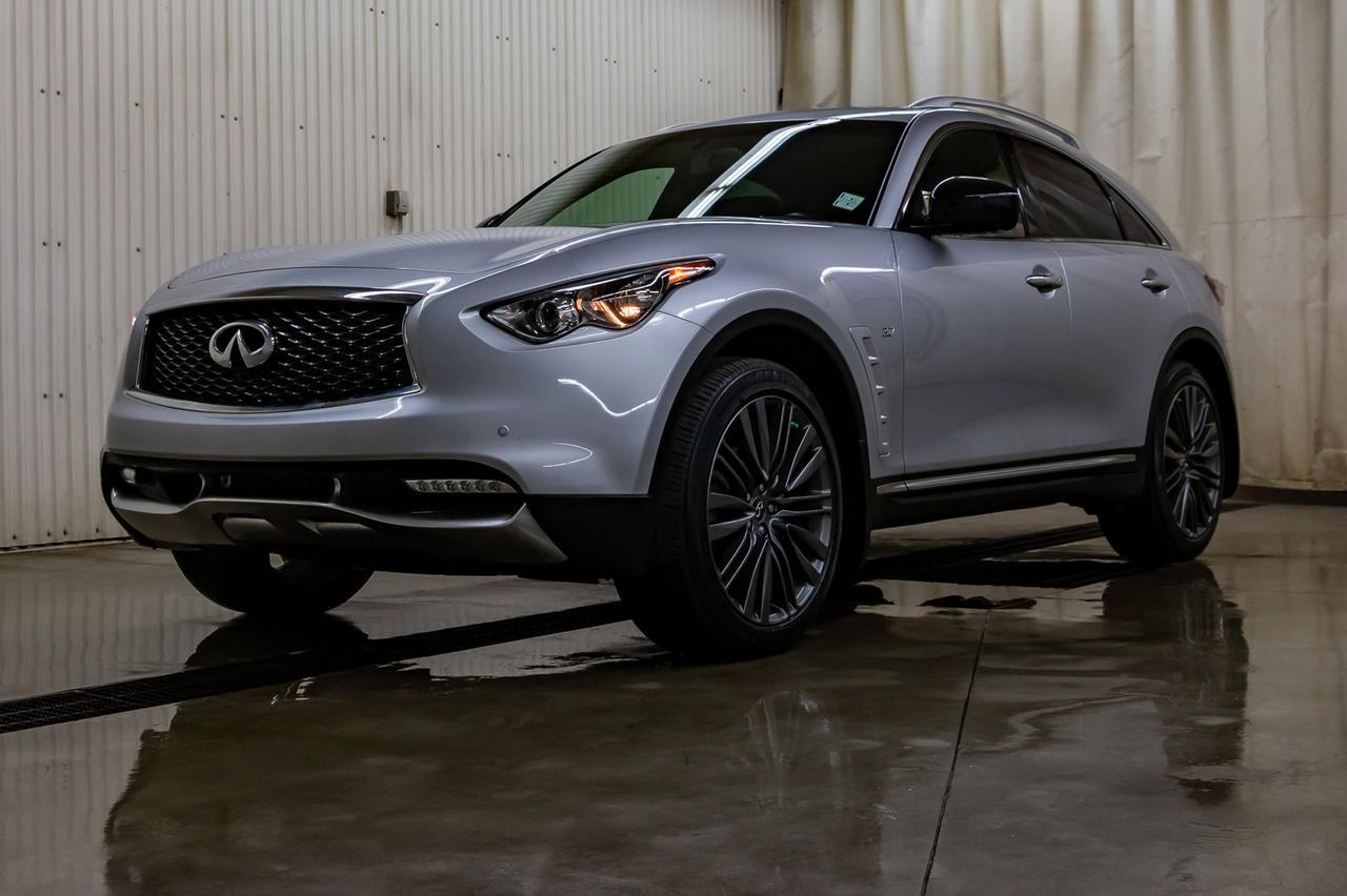 2017 Infiniti QX70 AWD Limited Leather Roof Nav BCam Red Deer AB