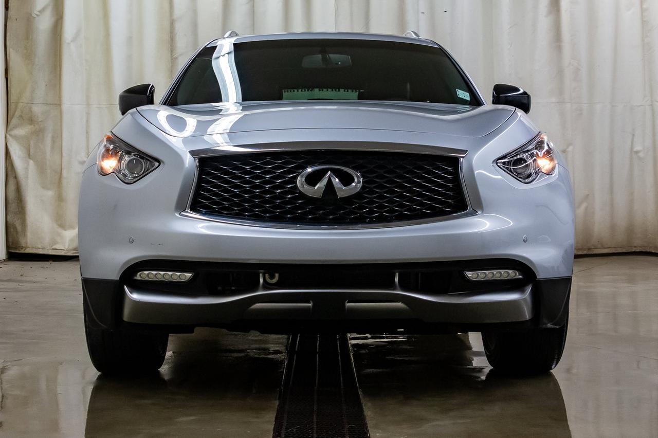 2017 Infiniti QX70 AWD Limited Leather Roof Nav BCam Red Deer AB