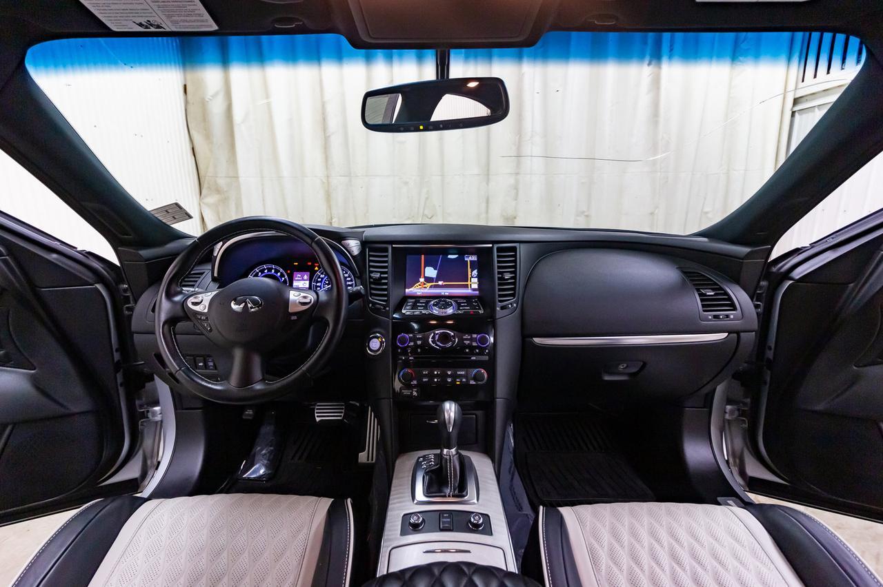 2017 Infiniti QX70 AWD Limited Leather Roof Nav BCam Red Deer AB