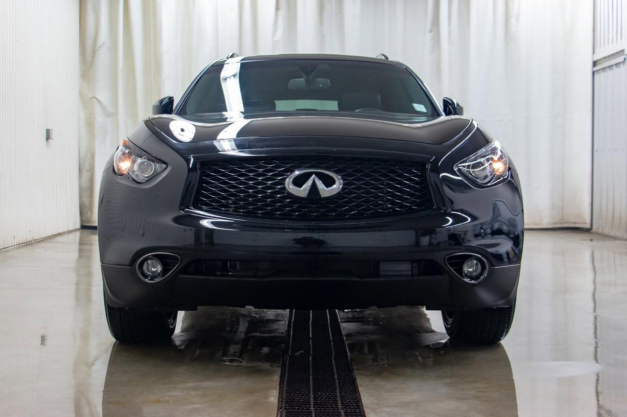 2017 Infiniti QX70 AWD S Leather Roof Nav Red Deer AB
