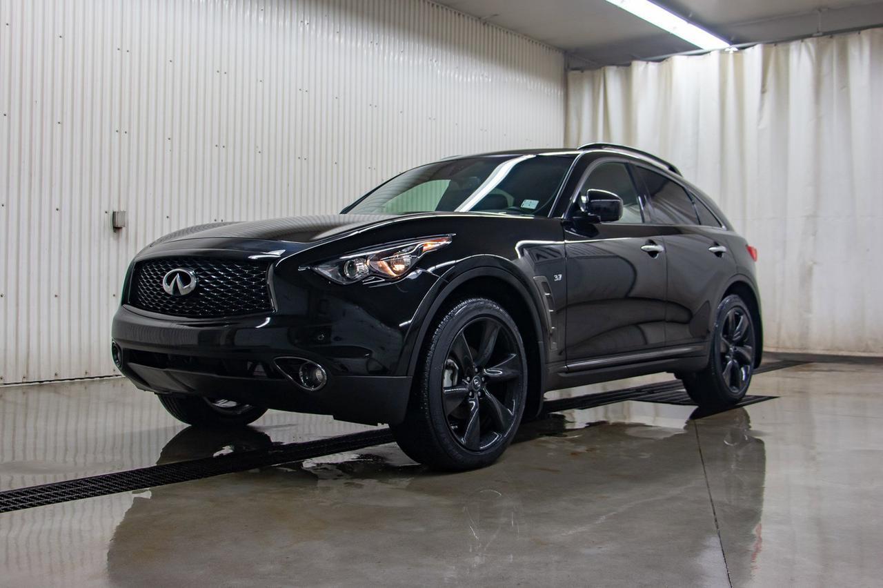 2017 Infiniti QX70 AWD S Leather Roof Nav Red Deer AB
