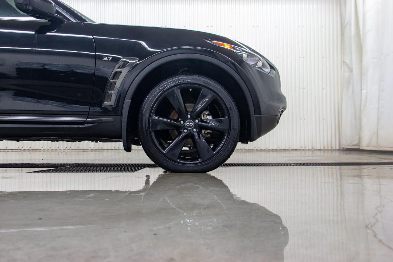 2017 Infiniti QX70 AWD S Leather Roof Nav Red Deer AB