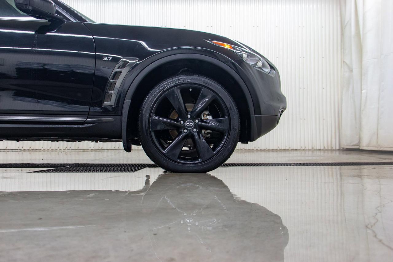 2017 Infiniti QX70 AWD S Leather Roof Nav Red Deer AB