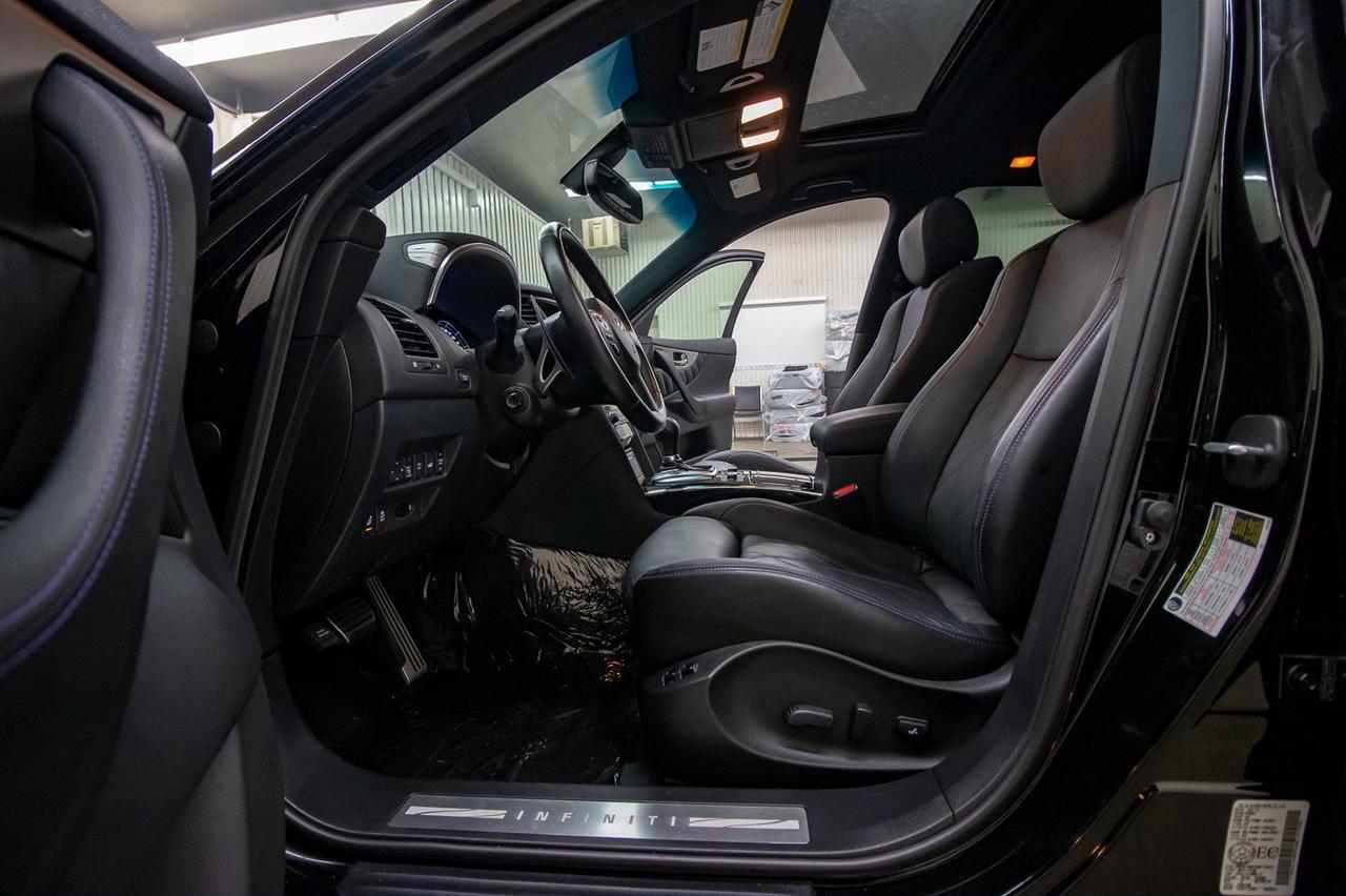 2017 Infiniti QX70 AWD S Leather Roof Nav Red Deer AB