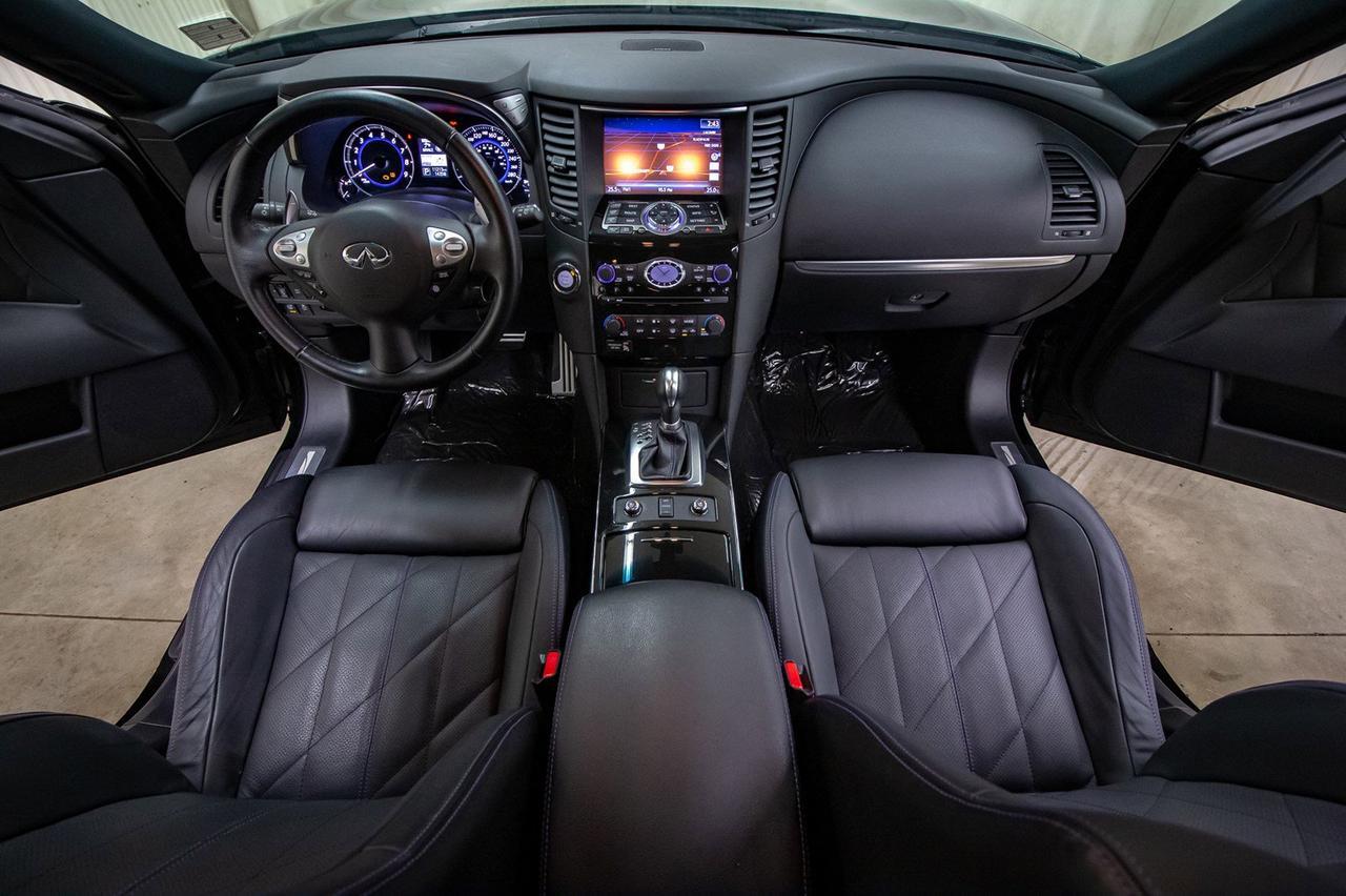 2017 Infiniti QX70 AWD S Leather Roof Nav Red Deer AB