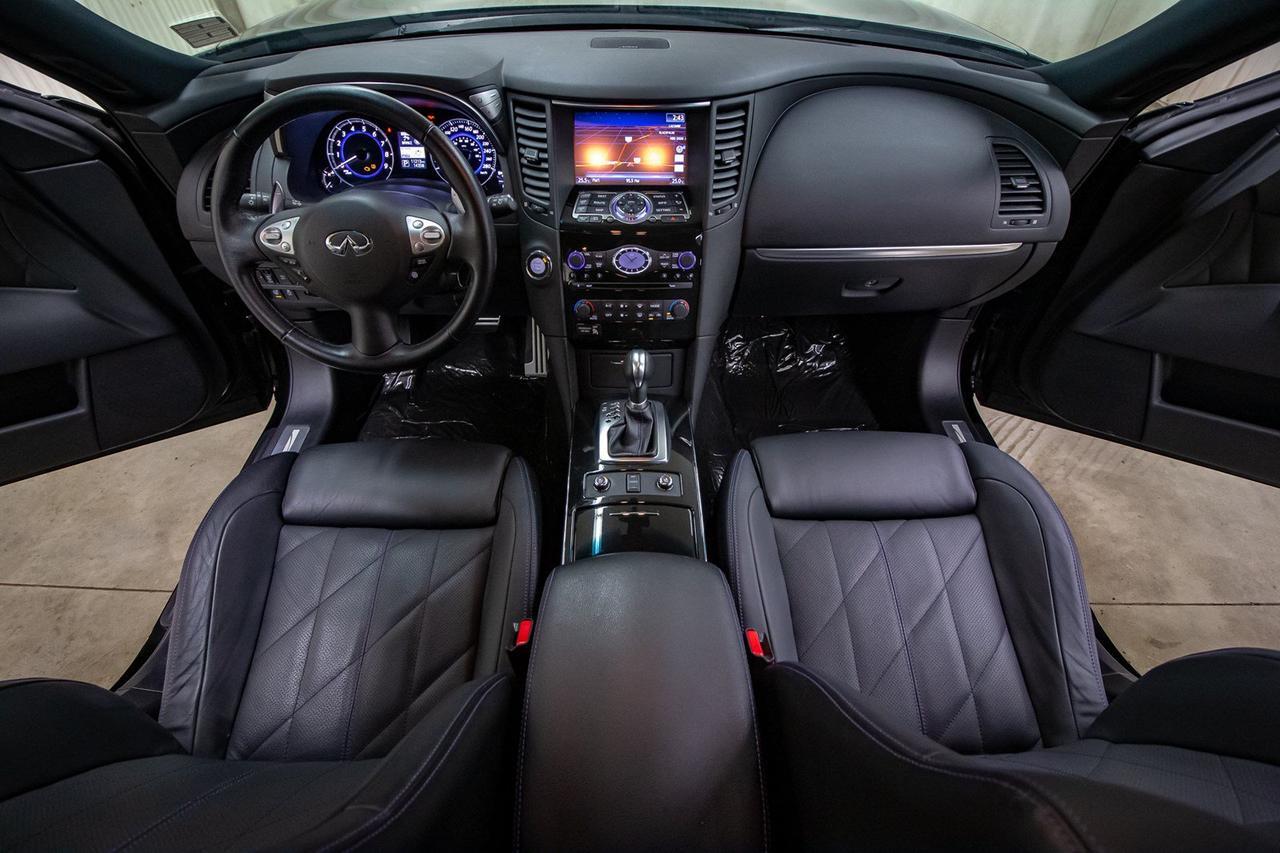 2017 Infiniti QX70 AWD S Leather Roof Nav Red Deer AB