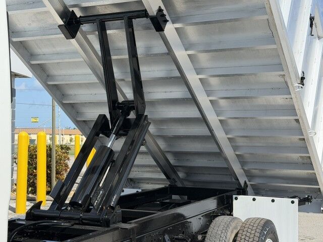 2017 Isuzu NPR GAS 14' Aluminum Trash Dump Truck Homestead FL
