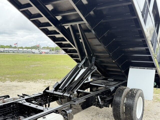 2017 Isuzu NPR-HD 14' Steel Landscape Dump Truck Homestead FL