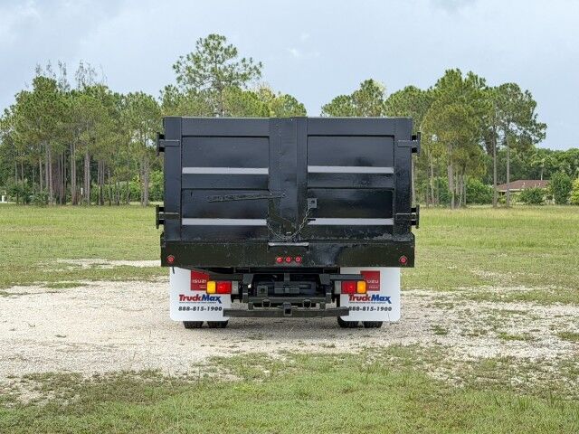 2017 Isuzu NPR-HD 14' Steel Landscape Dump Truck