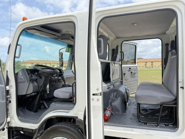 2017 Isuzu NPR-XD Crew Cab DSL 14' Steel Landscape Dump Truck Homestead FL