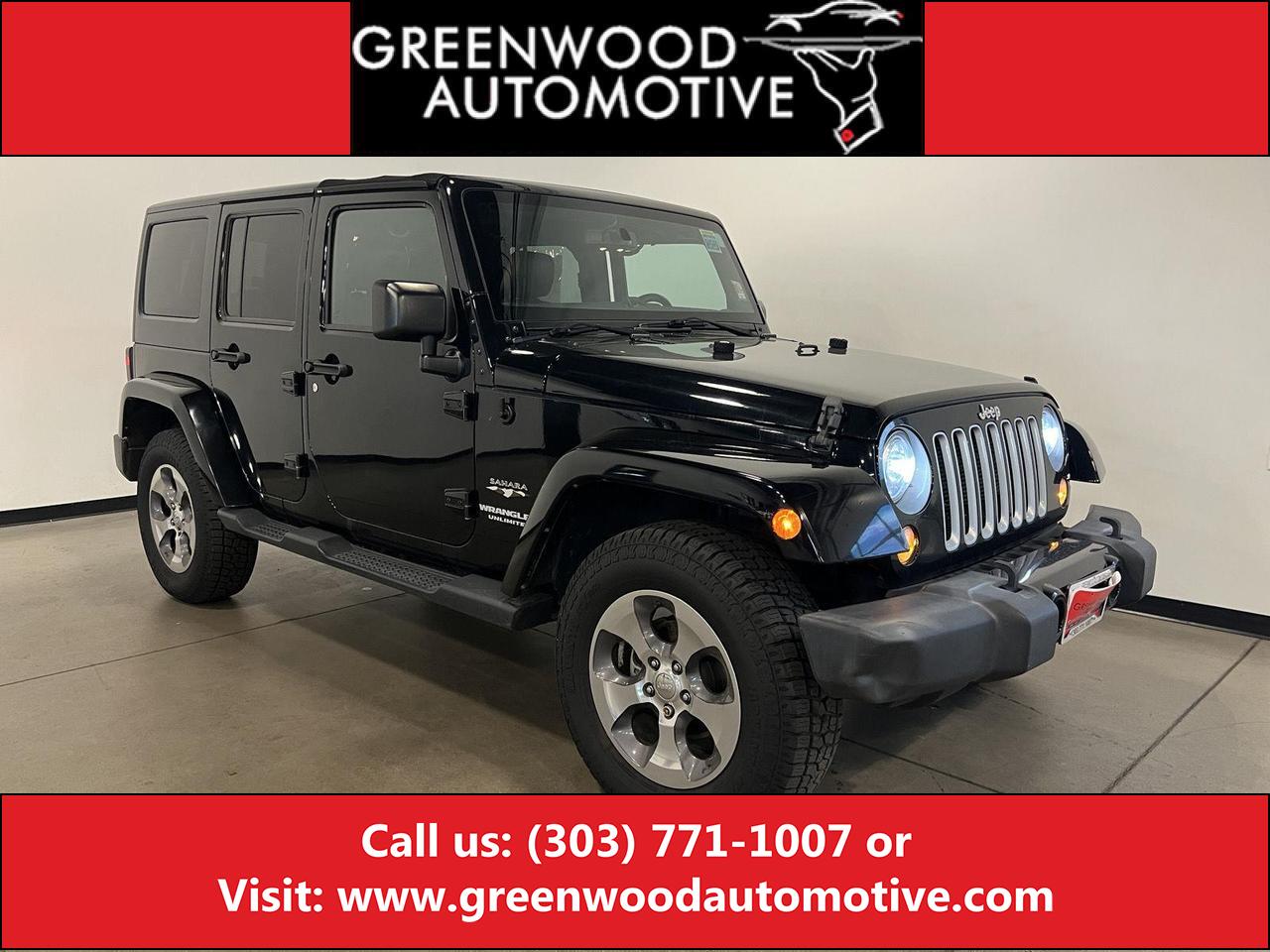 2017 JEEP WRANGLER UNLIMITED SAHARA 4X4