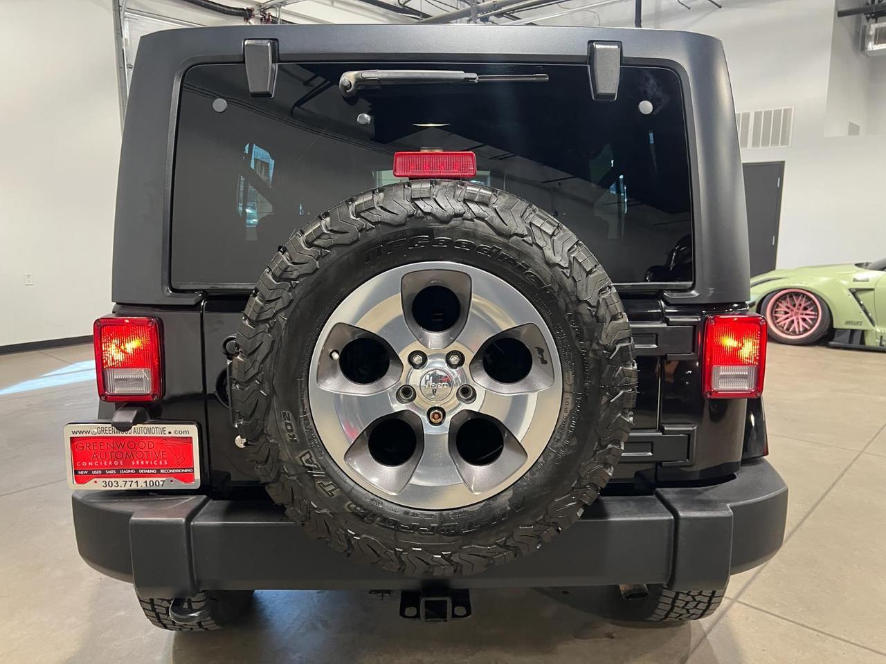 2017 JEEP WRANGLER UNLIMITED SAHARA 4X4 Parker CO