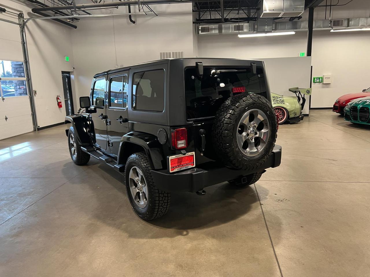 2017 JEEP WRANGLER UNLIMITED SAHARA 4X4 Parker CO