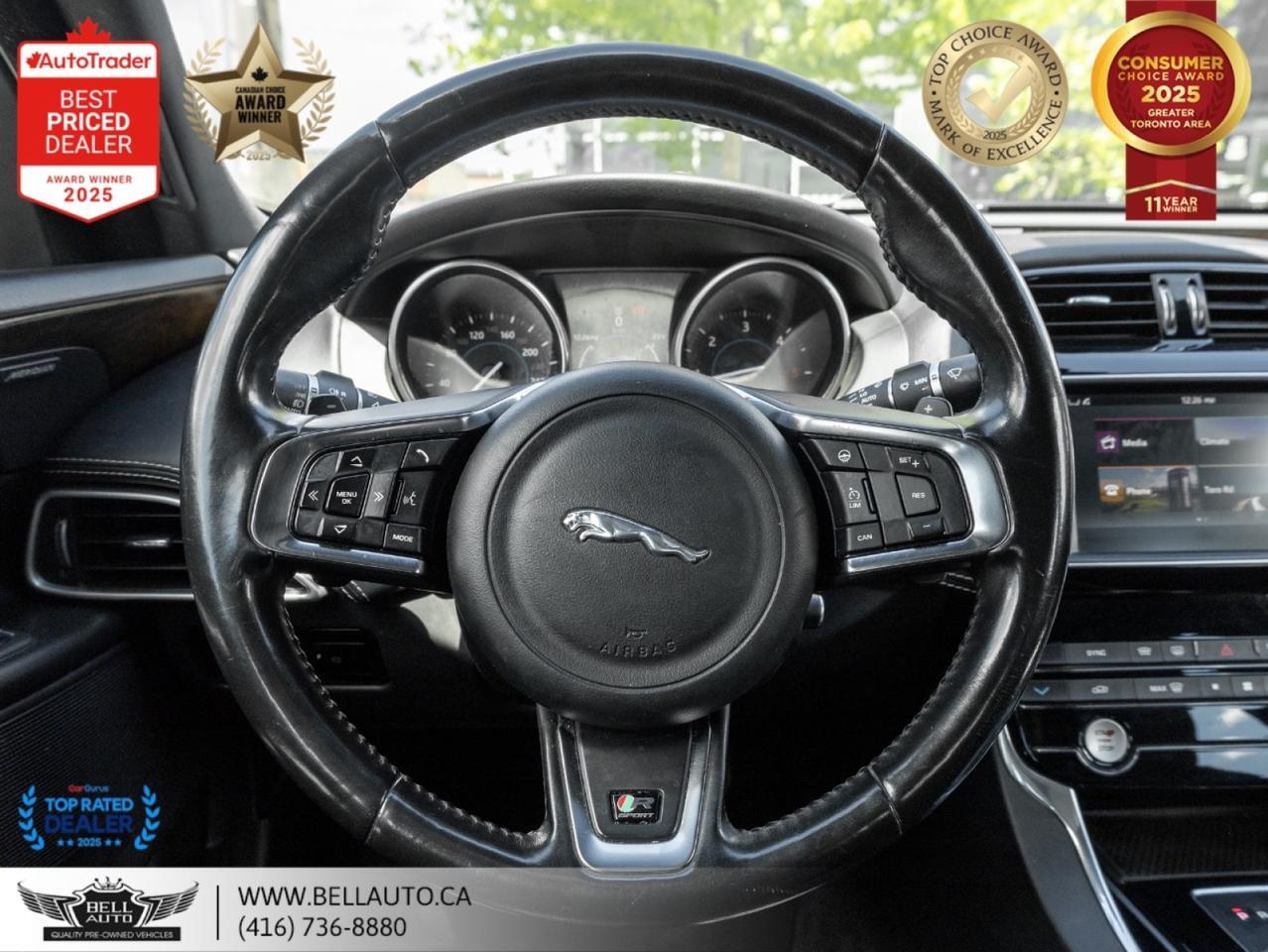 2017 Jaguar XE R-Sport | NAVI | B.CAM | SUNROOF | MERIDIAN | LTHR | BLKRIMS Toronto ON