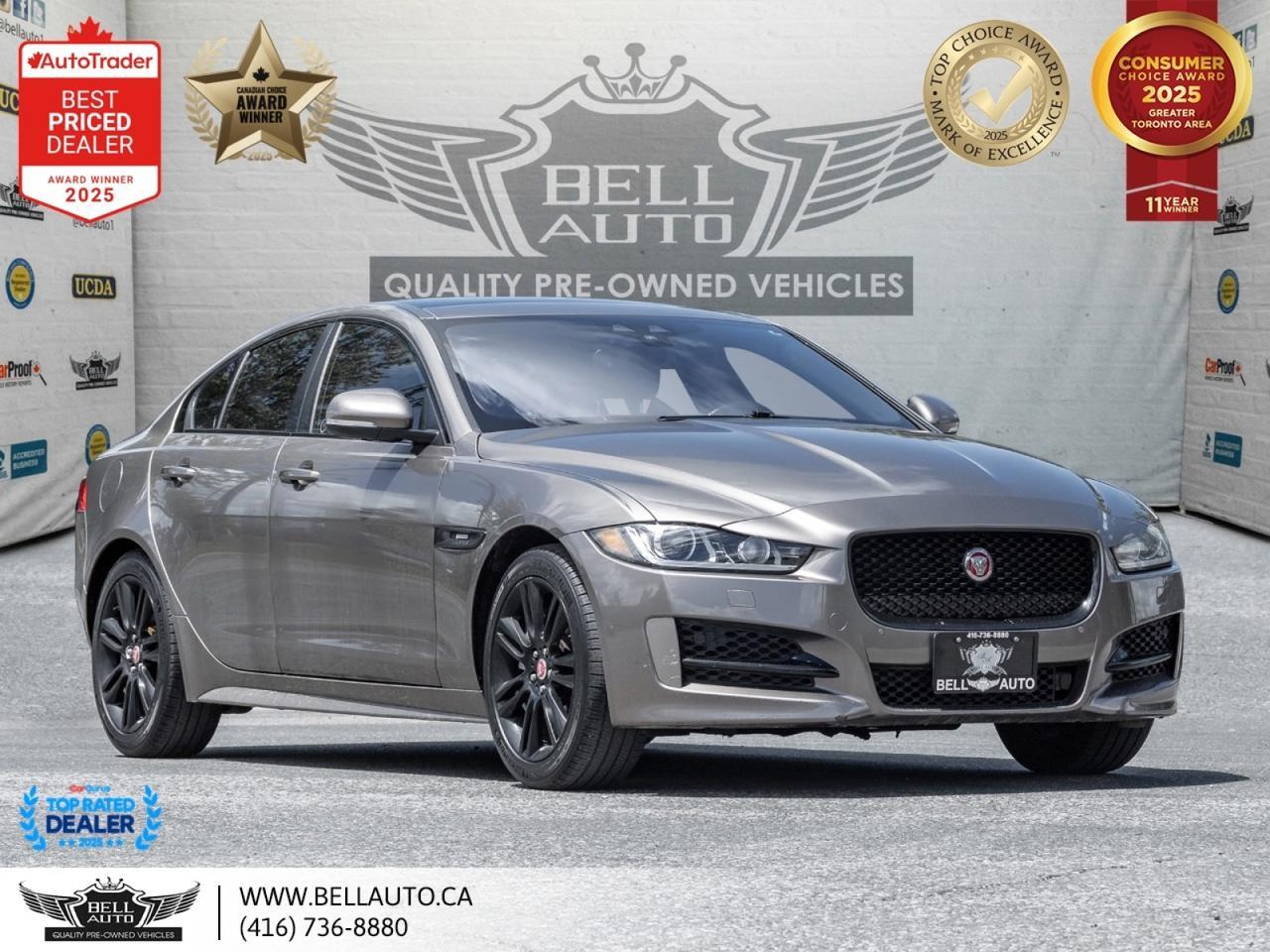 2017 Jaguar XE R-Sport | NAVI | B.CAM | SUNROOF | MERIDIAN | LTHR | BLKRIMS