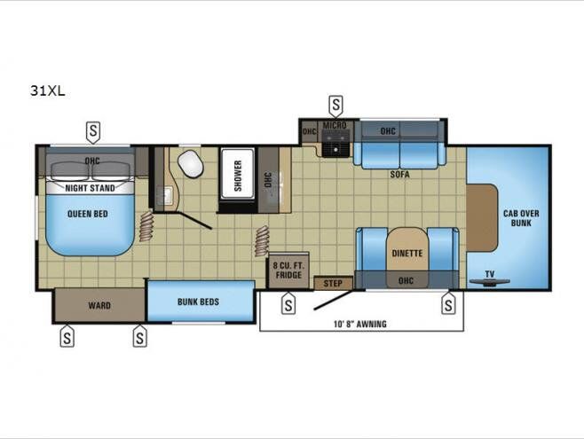 2017 Jayco Redhawk 31 XL Class C Motorhome Red Deer AB