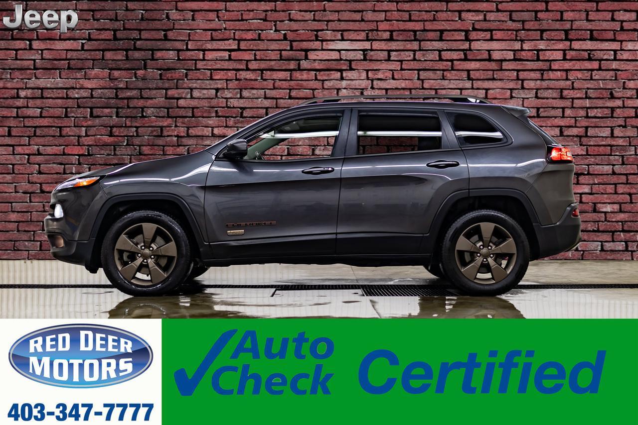 2017 Jeep Cherokee 4x4 75th Anniversary Roof Nav BCam Red Deer AB