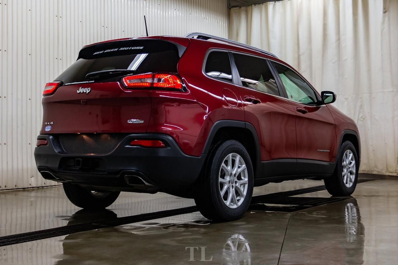 2017 Jeep Cherokee 4x4 North BCam Red Deer AB