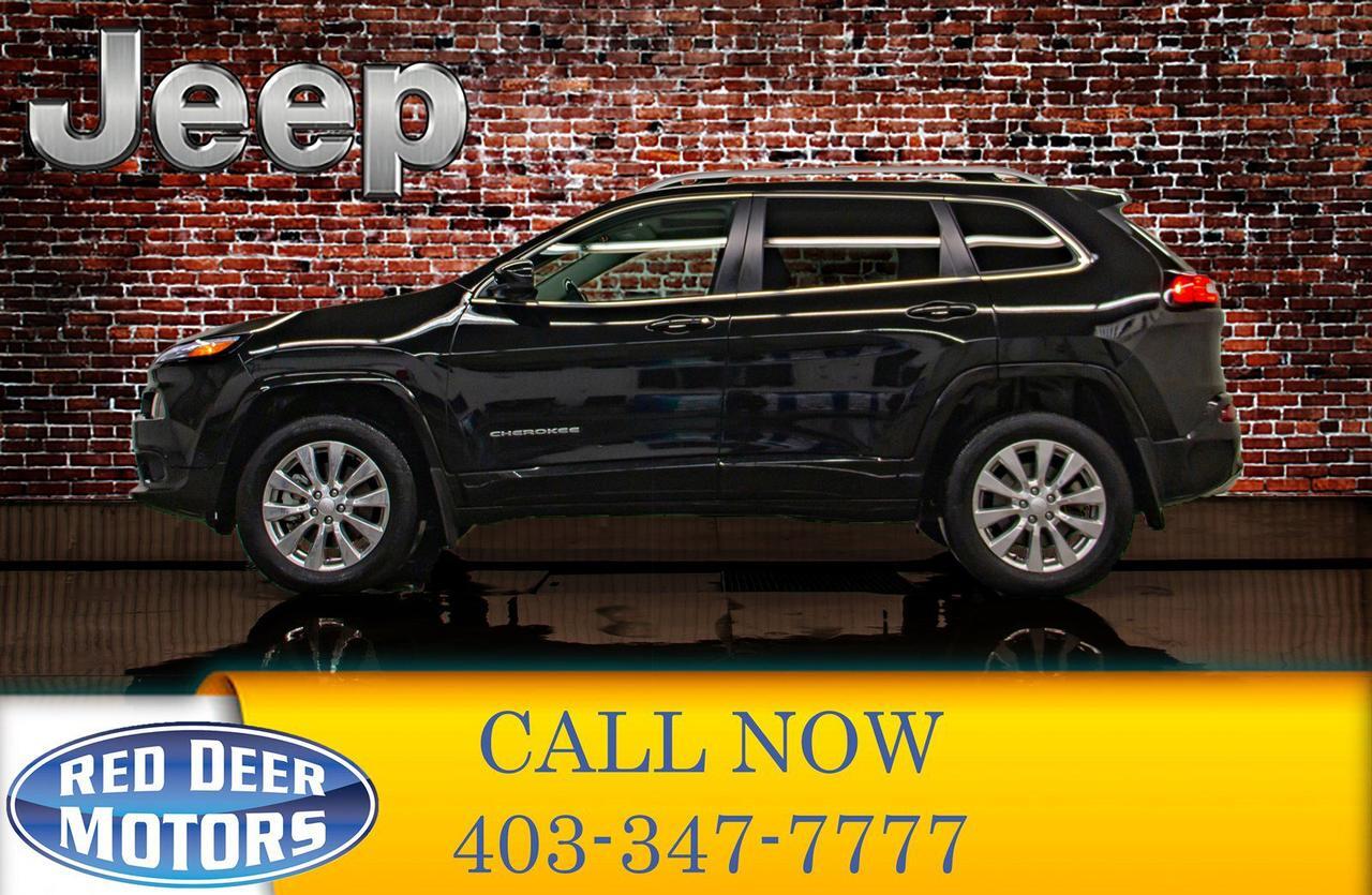 2017 Jeep Cherokee 4x4 Overland Leather Roof Nav