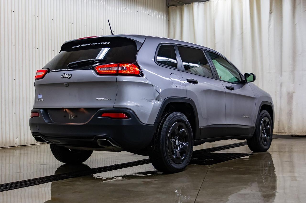 2017 Jeep Cherokee 4x4 Sport BCam Remote Start Red Deer AB