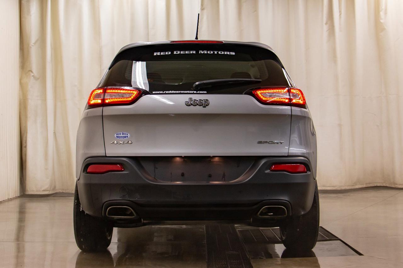 2017 Jeep Cherokee 4x4 Sport Red Deer AB