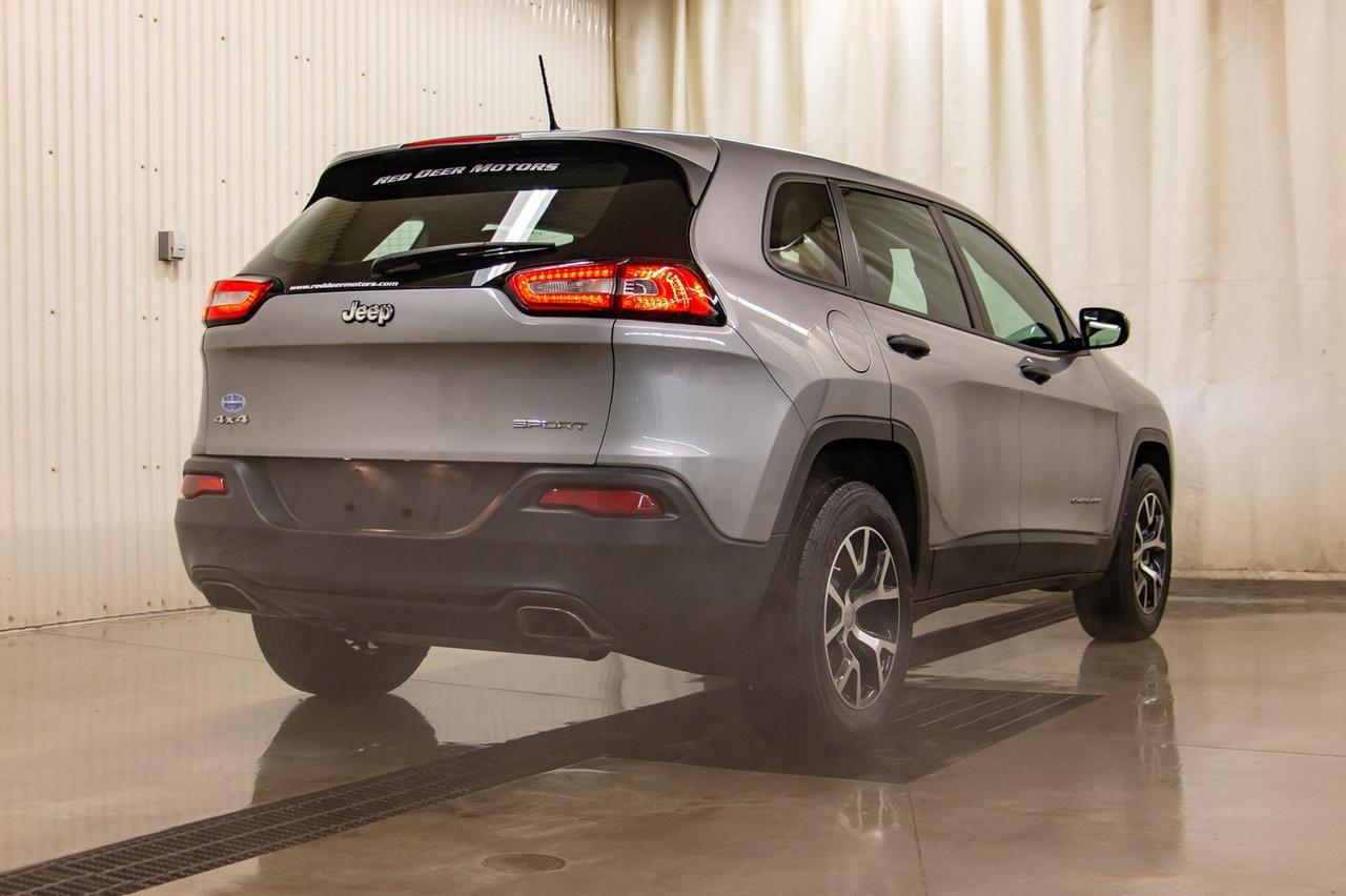 2017 Jeep Cherokee 4x4 Sport Red Deer AB