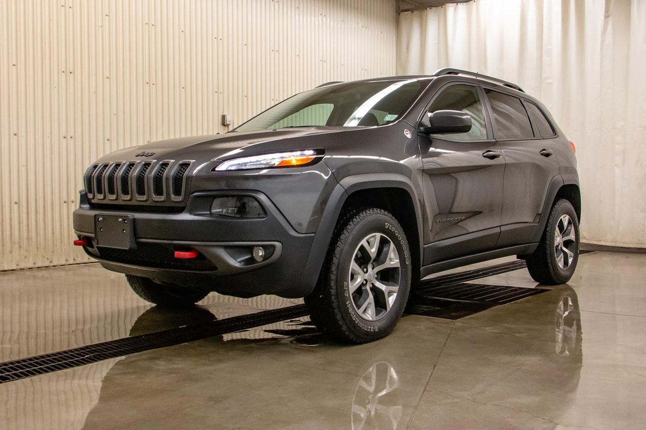 2017 Jeep Cherokee 4x4 Trailhawk Leather BCam Red Deer AB