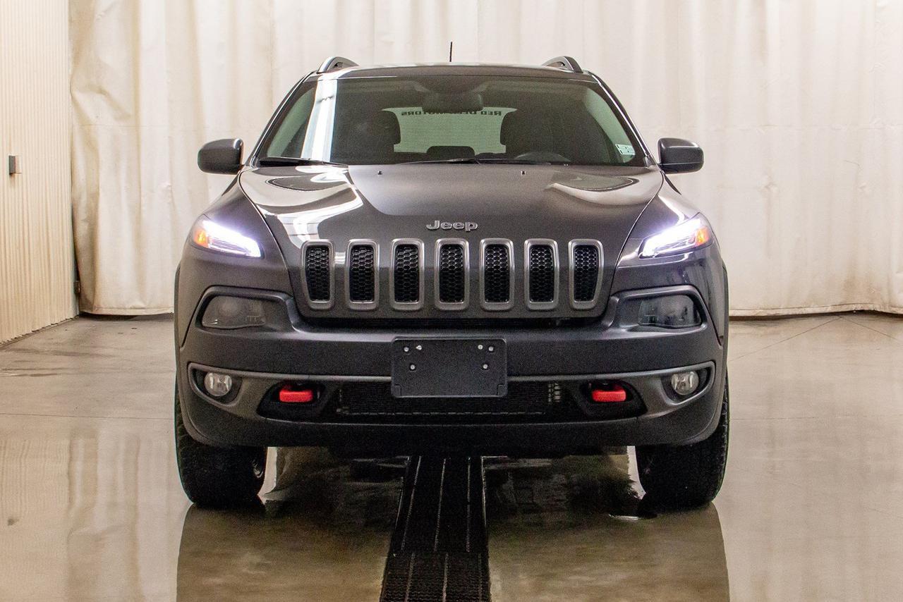 2017 Jeep Cherokee 4x4 Trailhawk Leather BCam Red Deer AB