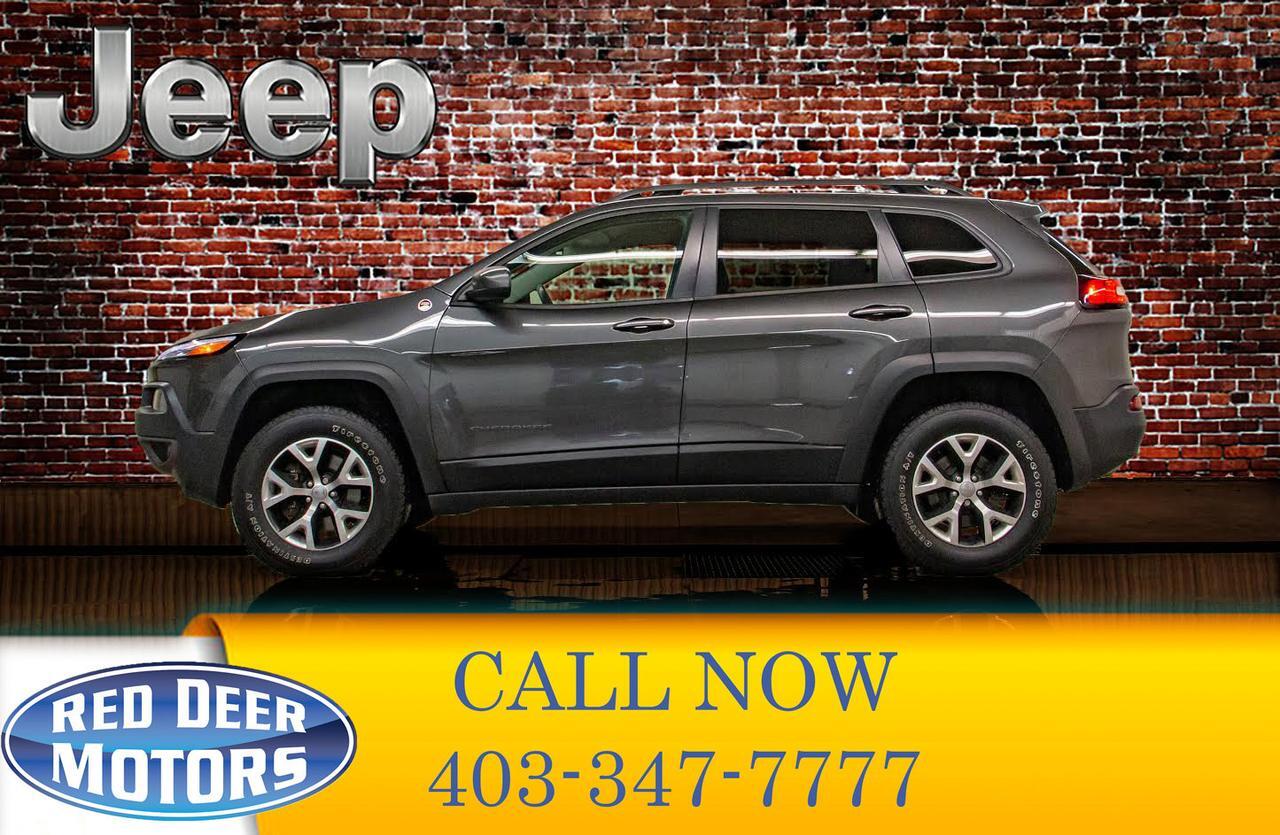 2017 Jeep Cherokee 4x4 Trailhawk Leather BCam