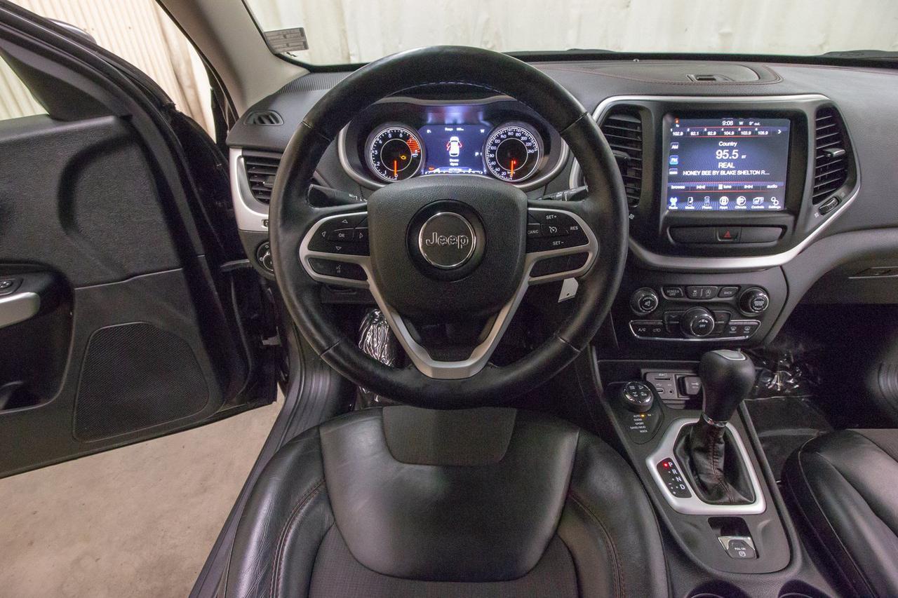 2017 Jeep Cherokee 4x4 Trailhawk Leather BCam Red Deer AB